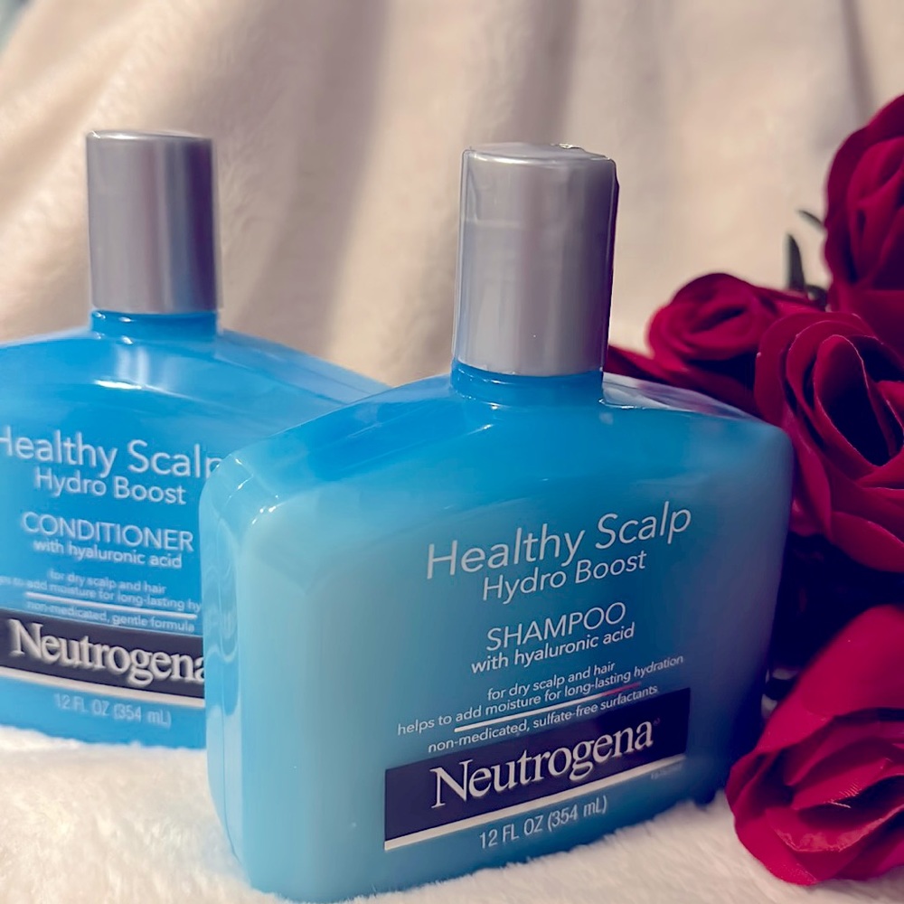 Neutrogena Healthy Scalp shampoo and conditioner hyaluronic acid 12 floz each